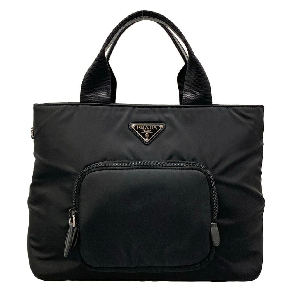Prada Padded Nylon Tote Bag Tote Bag 1BG354 Nylon Leather - Picture 1 of 15